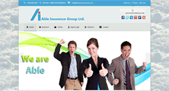 Desktop Screenshot of ableinsurancegroup.com